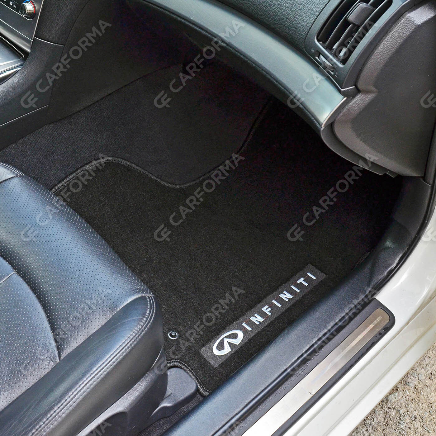 Ворсовые коврики на Infiniti G IV Седан 2006&nbsp;-&nbsp;2014 в Вологде