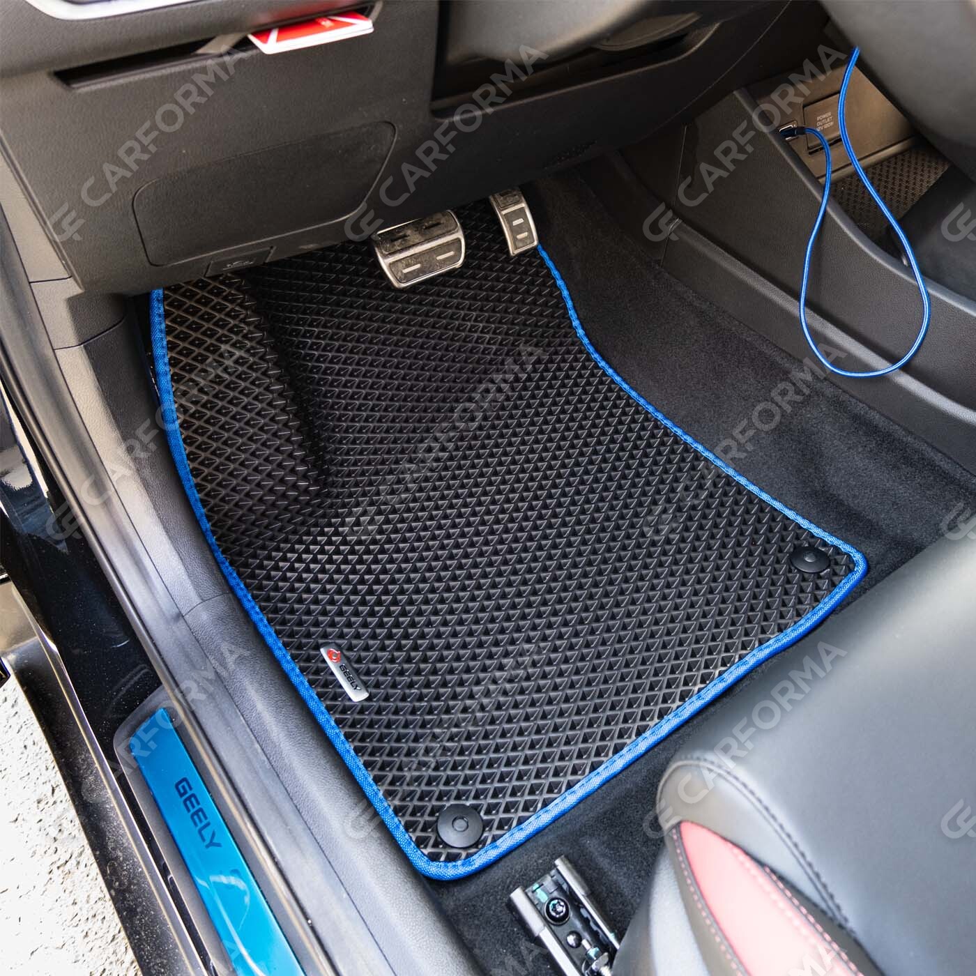 Ворсовые коврики на Geely Coolray 2018&nbsp;-&nbsp;2024 в Вологде