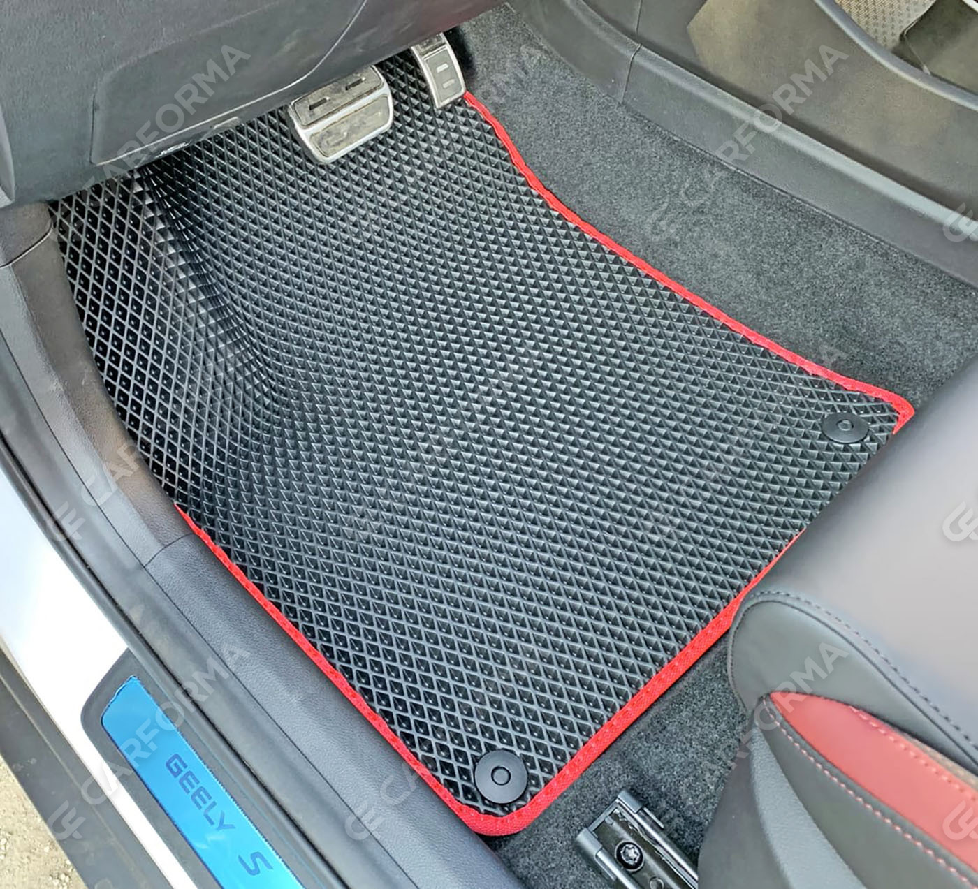 Ворсовые коврики на Geely Coolray 2018&nbsp;-&nbsp;2024 в Вологде