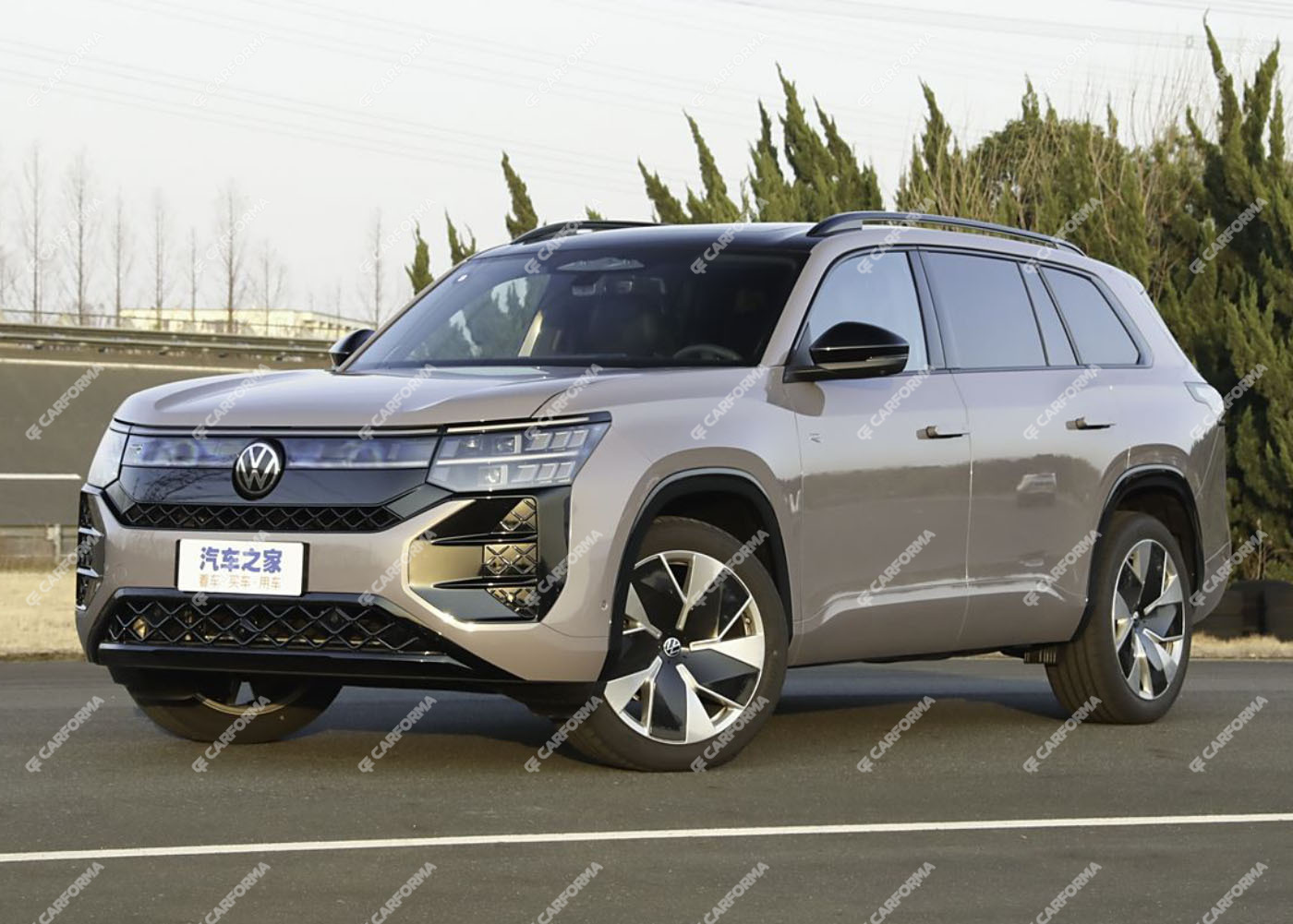 Ворсовые коврики на Volkswagen Teramont Pro 2025 - 2025