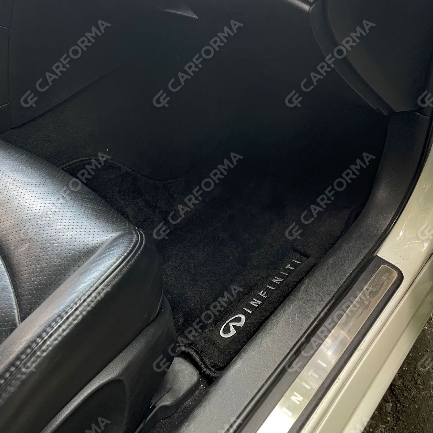Ворсовые коврики на Infiniti Q60 I 2013&nbsp;-&nbsp;2016 в Вологде