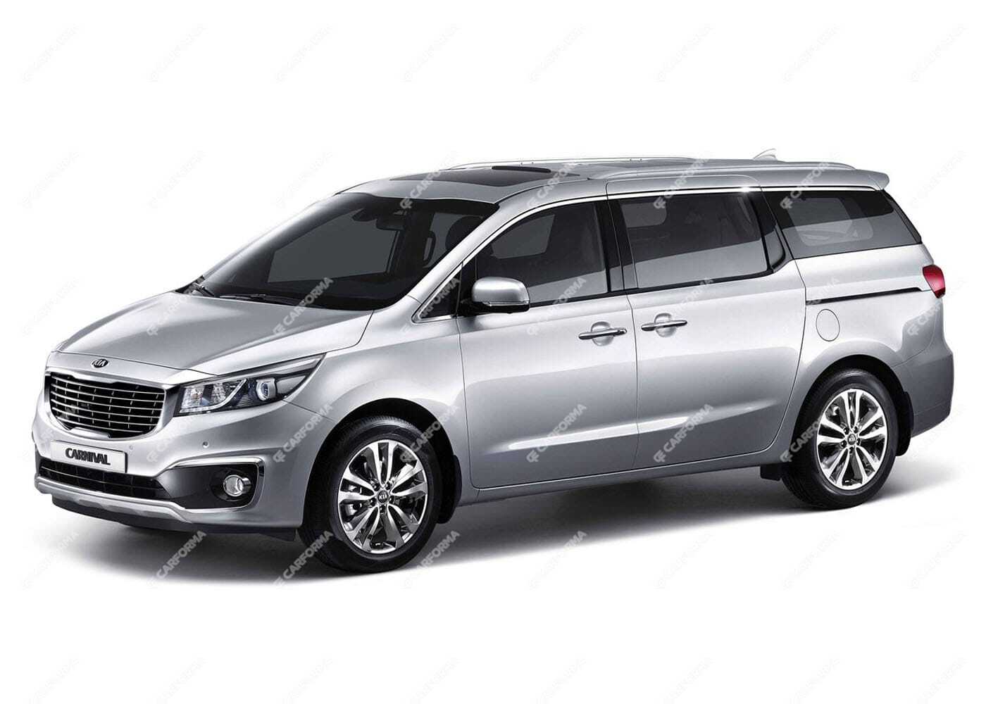 Коврики на KIA Carnival III 7 мест 2014 - 2021