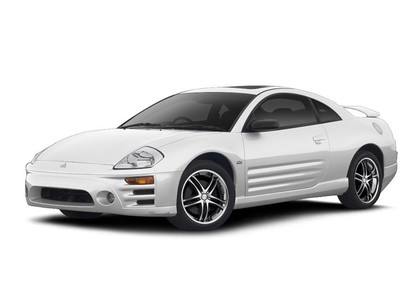 Ворсовые коврики на Mitsubishi Eclipse III 1999 - 2005 в Вологде