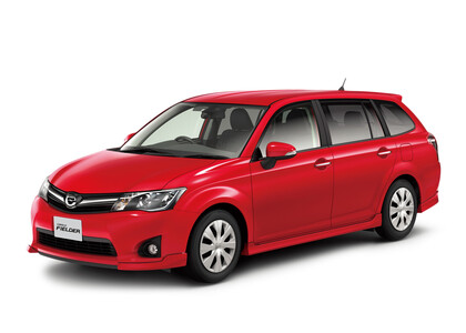Ворсовые коврики на Toyota Corolla Fielder (E16) 2012 - 2017 в Вологде