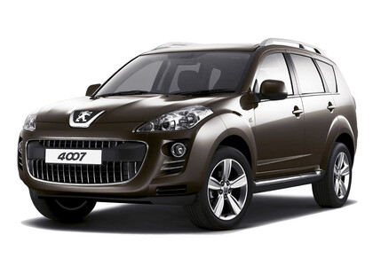 Ворсовые коврики на Peugeot 4007 2007 - 2012 в Вологде
