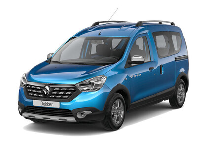 Ворсовые коврики на Renault Dokker Stepway 2018 - 2025 в Вологде