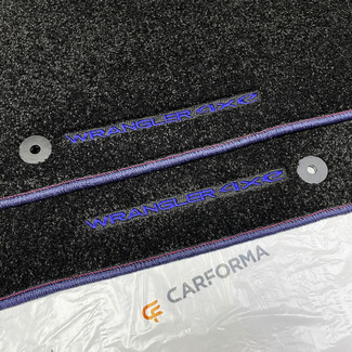 Ворсовые коврики на Jeep Wrangler (JL) 2017 - 2025 в Вологде Ворсовые коврики на Jeep Wrangler (JL) 2017 - 2025 в Вологде