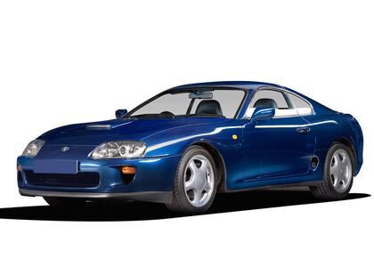 Ворсовые коврики на Toyota Supra (A80) 1993 - 2002 в Вологде