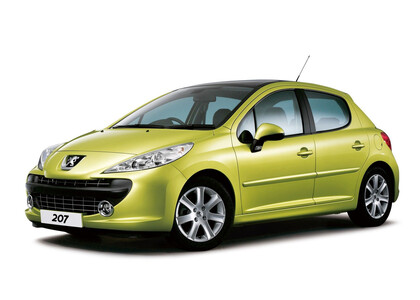 Ворсовые коврики на Peugeot 207 2006 - 2012 в Вологде