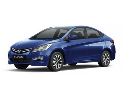 EVA коврики на Hyundai Solaris I 2010 - 2017 в Вологде
