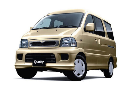 Коврики на Toyota Sparky 2000 - 2003 в Вологде
