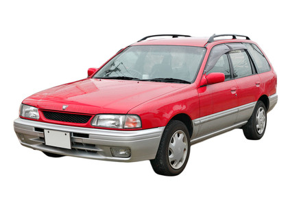 Ворсовые коврики на Nissan Wingroad (Y10) 1996 - 1999 в Вологде