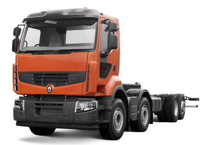 Ворсовые коврики на Renault Premium II 2006 - 2013 в Вологде