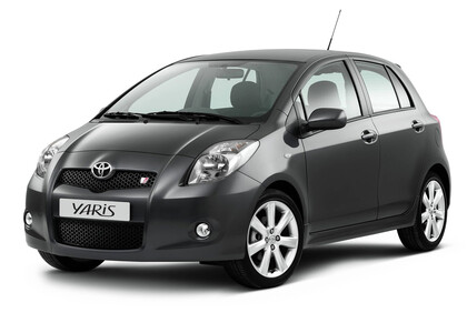 Ворсовые коврики на Toyota Yaris II 2005 - 2011 в Вологде