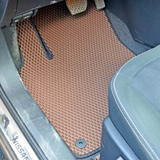 Ворсовые коврики на Nissan Qashqai+2 (J10) 2008 - 2013 в Вологде