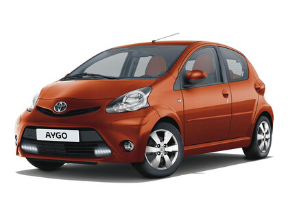 Ворсовые коврики на Toyota Aygo 2005 - 2014 в Вологде