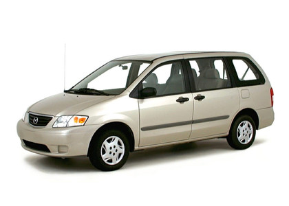 Ворсовые коврики на Mazda MPV II 1999 - 2006 в Вологде