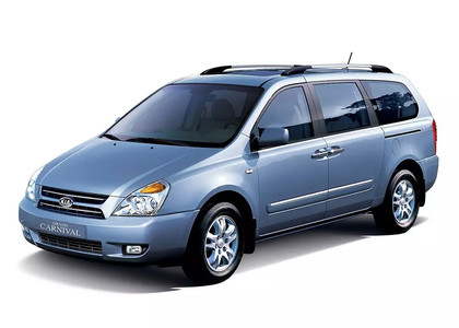 EVA коврики на KIA Carnival II 2006 - 2014 в Вологде