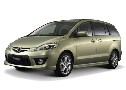 Ворсовые коврики на Mazda Premacy II 2005 - 2010 в Вологде
