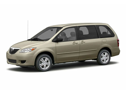 Ворсовые коврики на Mazda MPV II 1999 - 2006 в Вологде