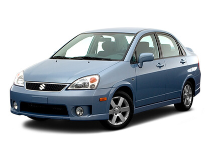 Ворсовые коврики на Suzuki Aerio I 2001 - 2004 в Вологде