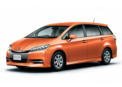 Ворсовые коврики на Toyota Wish II 2009 - 2017 в Вологде