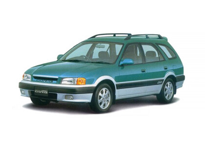 Ворсовые коврики на Toyota Sprinter Carib (E11) 1995 - 2002 в Вологде