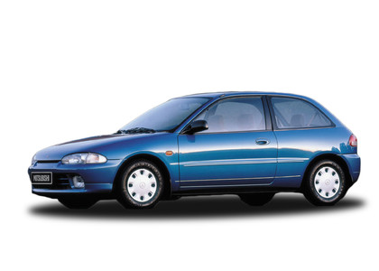 Ворсовые коврики на Mitsubishi Colt IV 1992 - 1996 в Вологде